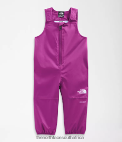 Baby Antora Rain Bibs The North Face BXR246191 Clothing Purple Cactus Flower