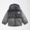Baby Reversible Mt Chimbo Full-Zip Hooded Jacket The North Face BXR246865 Clothing TNF Medium Grey Heather