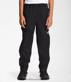 Kids Antora Rain Pants The North Face BXR246269 Clothing TNF Black