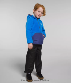 Kids Forrest Fleece Full-Zip Hoodie The North Face BXR246465 Clothing Optic Blue