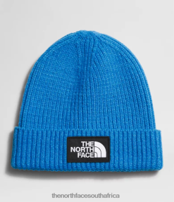 Kids TNF Box Logo Cuffed Beanie The North Face BXR24677 Accessory Optic Blue