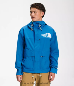Men 86 Low-Fi Hi-Tek Mountain Jacket The North Face BXR246205 Clothing Super Sonic Blue
