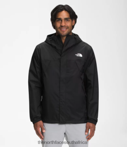 Men Antora Jacket The North Face BXR246278 Clothing TNF Black