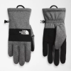 Men Sierra Etip Gloves The North Face BXR246664 Accessory TNF Medium Grey Heather