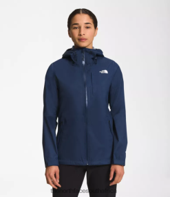 Women Alta Vista Jacket The North Face BXR246324 Clothing Summit Navy