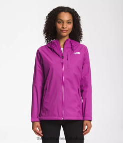 Women Alta Vista Jacket The North Face BXR246329 Clothing Purple Cactus Flower