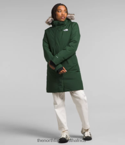Women Arctic Parka The North Face BXR246507 Clothing Gardenia White