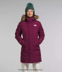 Women Arctic Parka The North Face BXR246509 Clothing Boysenberry