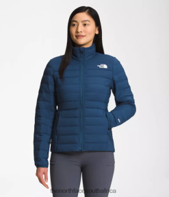 Women Belleview Stretch Down Jacket The North Face BXR2461084 Clothing Shady Blue
