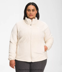 Women Plus Osito Jacket The North Face BXR2461089 Clothing Gardenia White