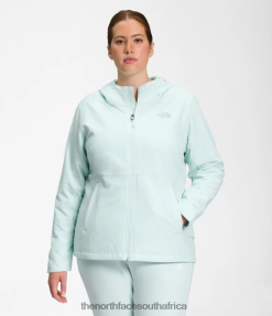 Women Plus Shelbe Raschel Hoodie The North Face BXR2461178 Clothing Skylight Blue