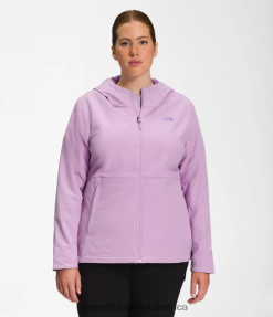 Women Plus Shelbe Raschel Hoodie The North Face BXR2461179 Clothing Lupine