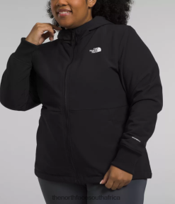 Women Plus Shelbe Raschel Hoodie The North Face BXR246246 Clothing TNF Black