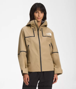 Women RMST FUTURELIGHT Mountain Jacket The North Face BXR2461320 Clothing Khaki Stone