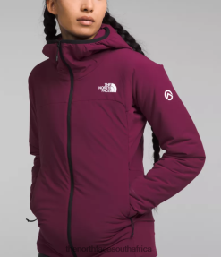 Women Summit Series Casaval Hybrid Hoodie The North Face BXR246323 Clothing Boysenberry